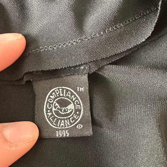 Women’s Laundry By Shelli Segal Black Ruched Tie Detail Black Tank Dress - Picture 12 of 12